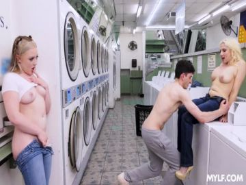 Christie Stevens, Eva Nyx - Steamy Laundromat 14 05 2023