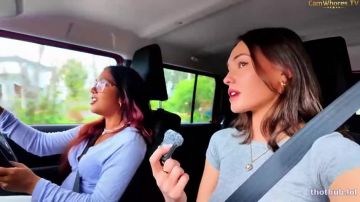 Miaz, Cheekymz Kiwis - Wanking In A Suv