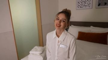 OnlyFans - Hope Heaven - Shy Young Hotel Maid Gets Fucked By Pervert Hotel Guest For Money