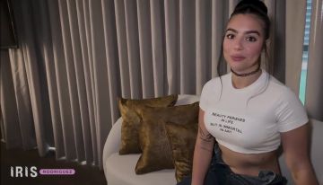 Iris Rodriguez - Rides A BWC In Ripped Jeans