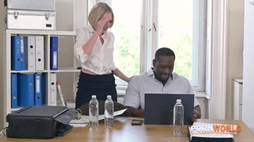 Rebel Rhyder - Rampant Babe Rebel Rhyder Treats BBC Colleagues To An Intense DP Threesome GP3514 19 09 2026